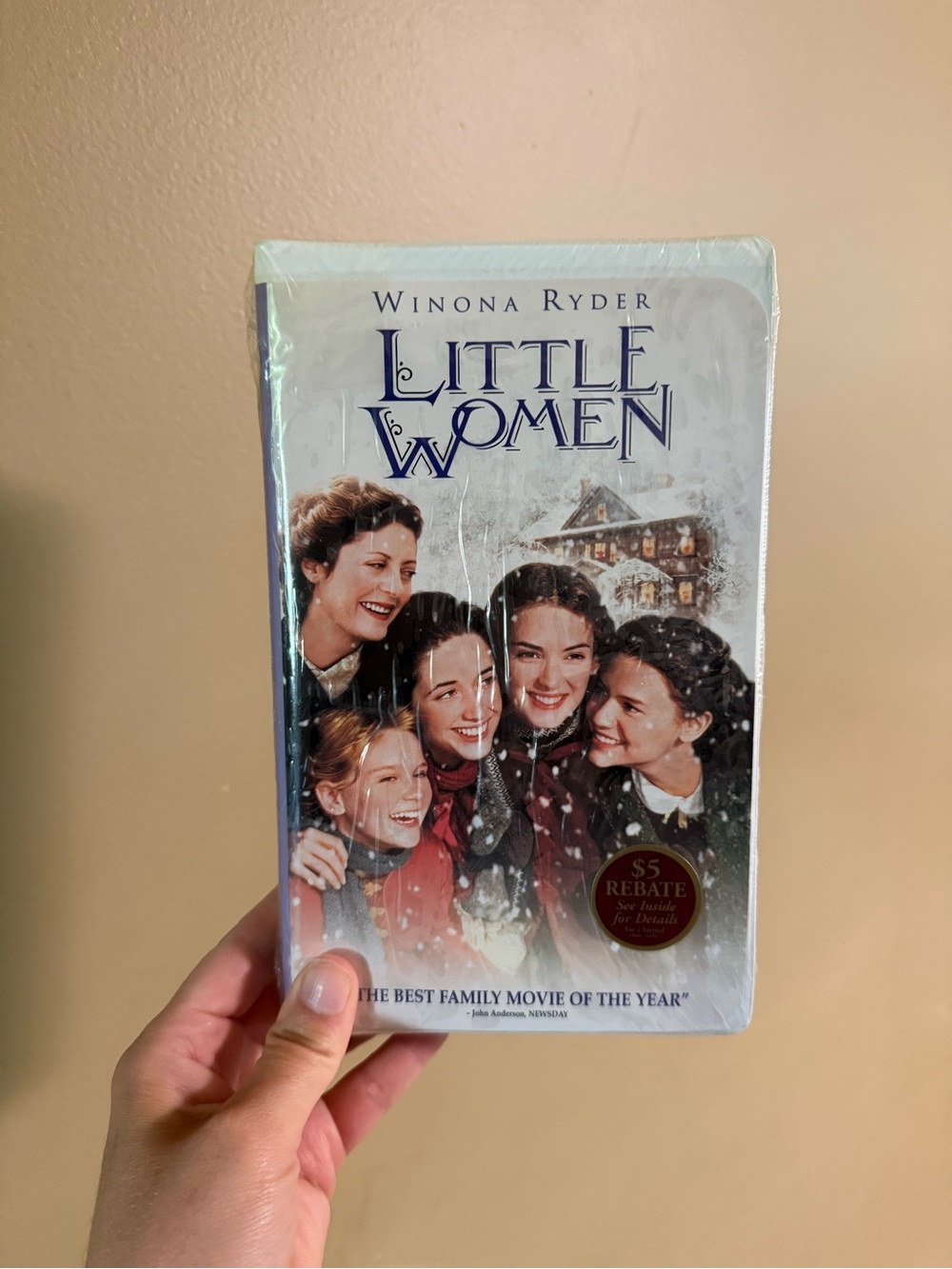 Winona Ryder Little Women VHS- Sealed